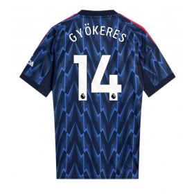 Arsenal Viktor Gyokeres #14 Borta Kläder 2025-26 Kortärmad